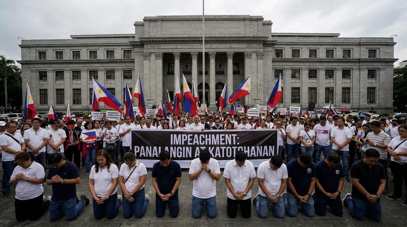 PRAYER POWER BA ANG HANAP NG PROSECUTION SA VP IMPEACHMENT? O BAKA NAMAN MAY TINATAGO SILA?!