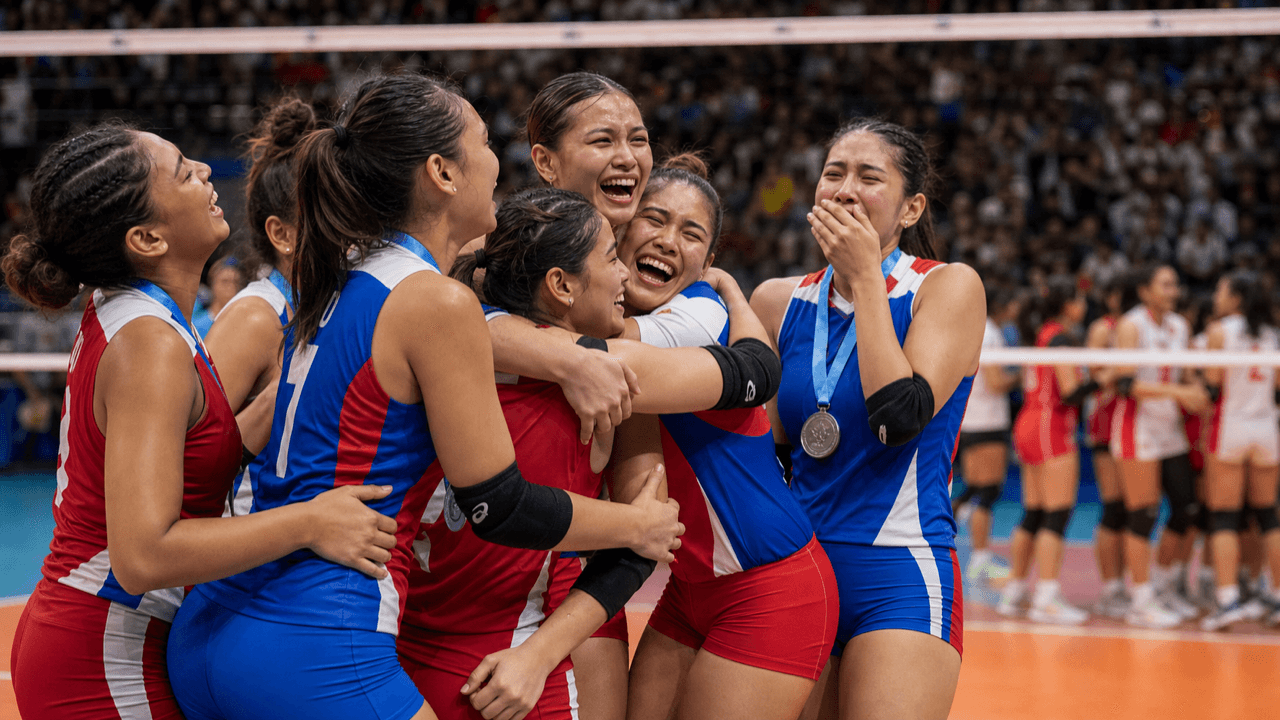 Makasaysayang Himala! Alas Pilipinas Women, Nakaligtas sa Indonesia at Sinungkit ang Kauna-unahang SEA V Cup Silver!