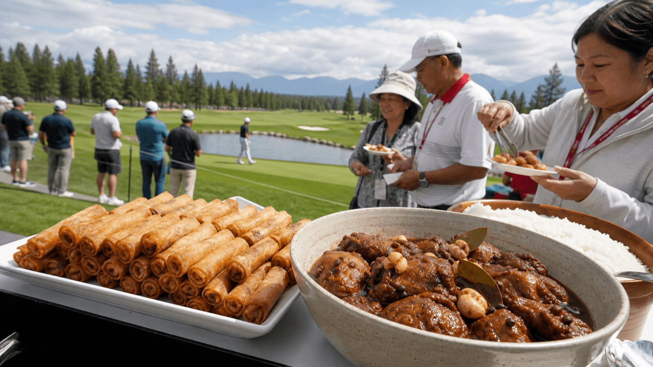 Lumpia at Adobo, Sumabak sa Canadian Open—Mas Pinilahan Pa Ba Kaysa sa Golf Stars?!