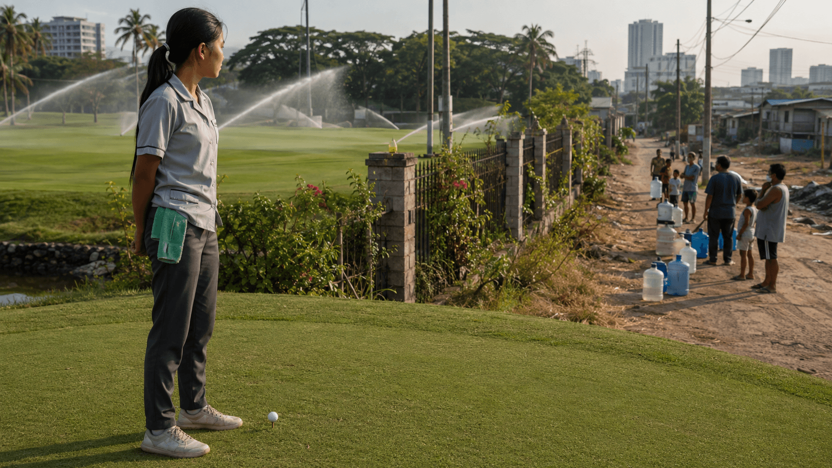 Paraisong Dinidiligan Habang Nauuhaw ang Maynila—Ano ang Madilim na Sikreto sa Likod ng Golf Course?