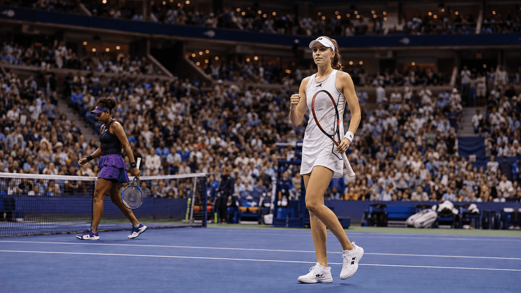 Rybakina, Isang Hakbang na Lang sa World No. 1 Matapos Walisin si Osaka sa US Open!