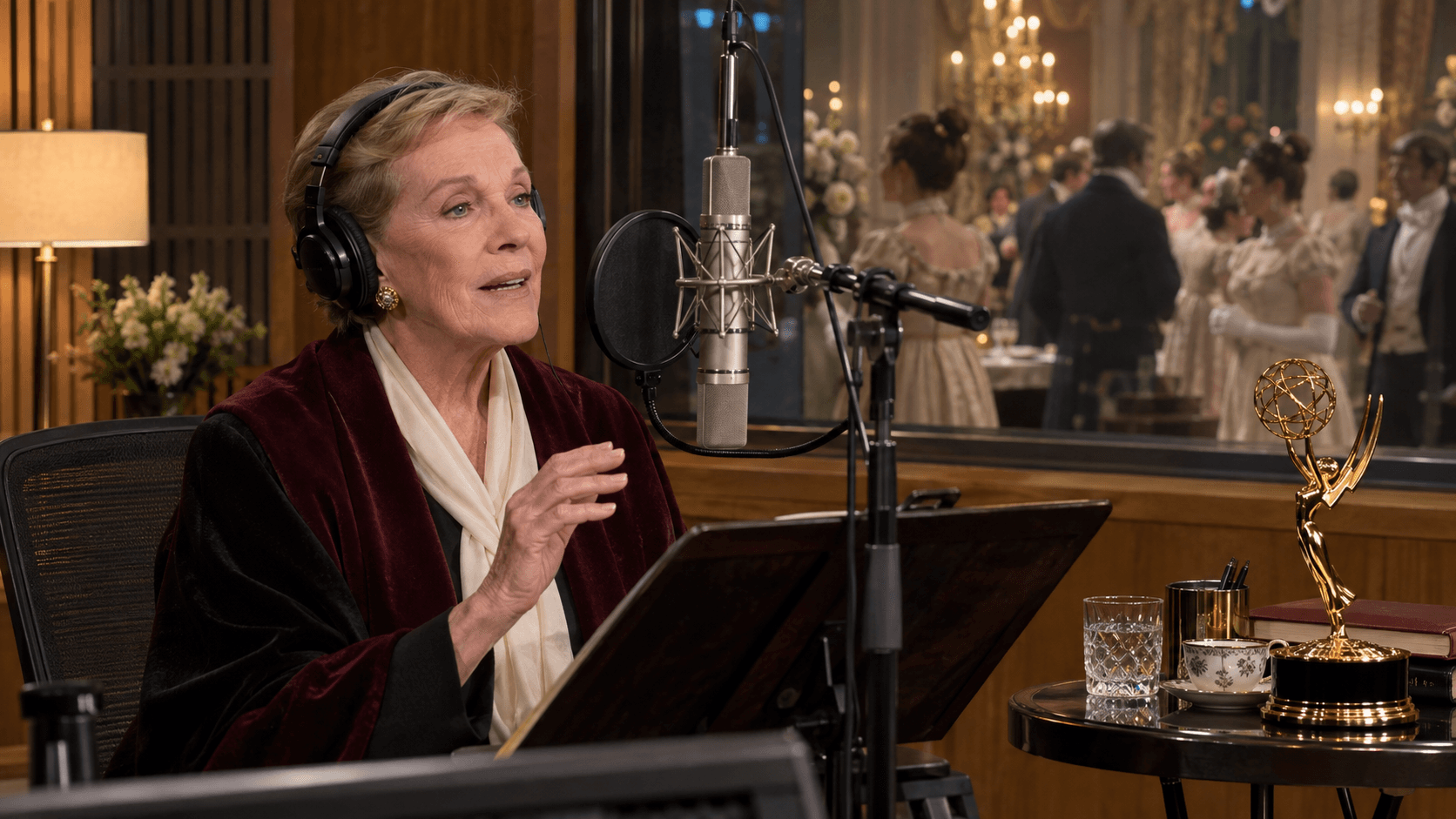 Hindi Siya Nagpakita, Pero Siya ang Nag-uwi ng Emmy—Ano ang Lihim ng Boses ni Julie Andrews?