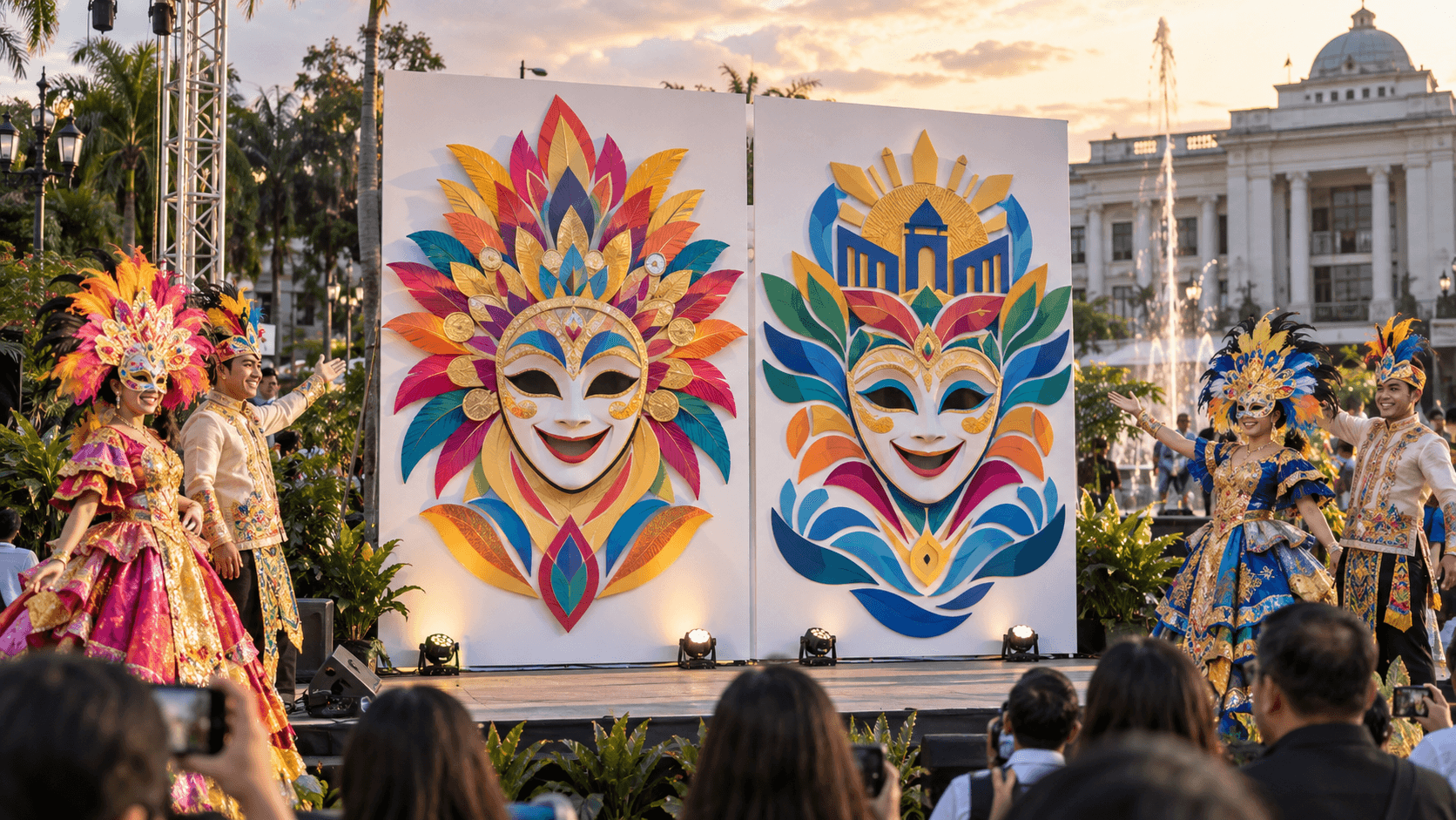 Dalawang Logo, Isang Napakalaking Kuwento: Ano ang Ibinubunyag ng MassKara Festival 2026 sa Bacolod?!