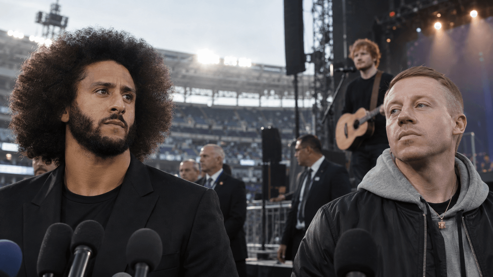 Kaepernick, NFL at Macklemore: May Lihim na Sabwatan Dahil kay Ed Sheeran?!