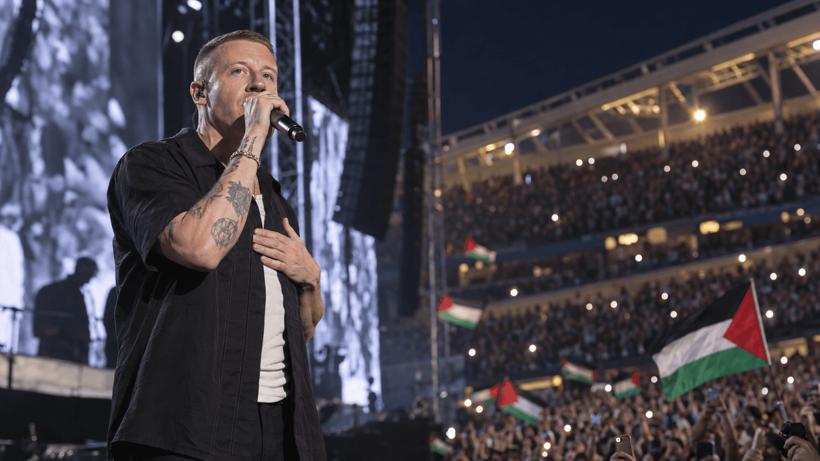Isang Milyong Dolyar, Isang Matinding Hamon: Bakit Ibinigay ni Macklemore ang Buong Kita Niya sa Palestina?!