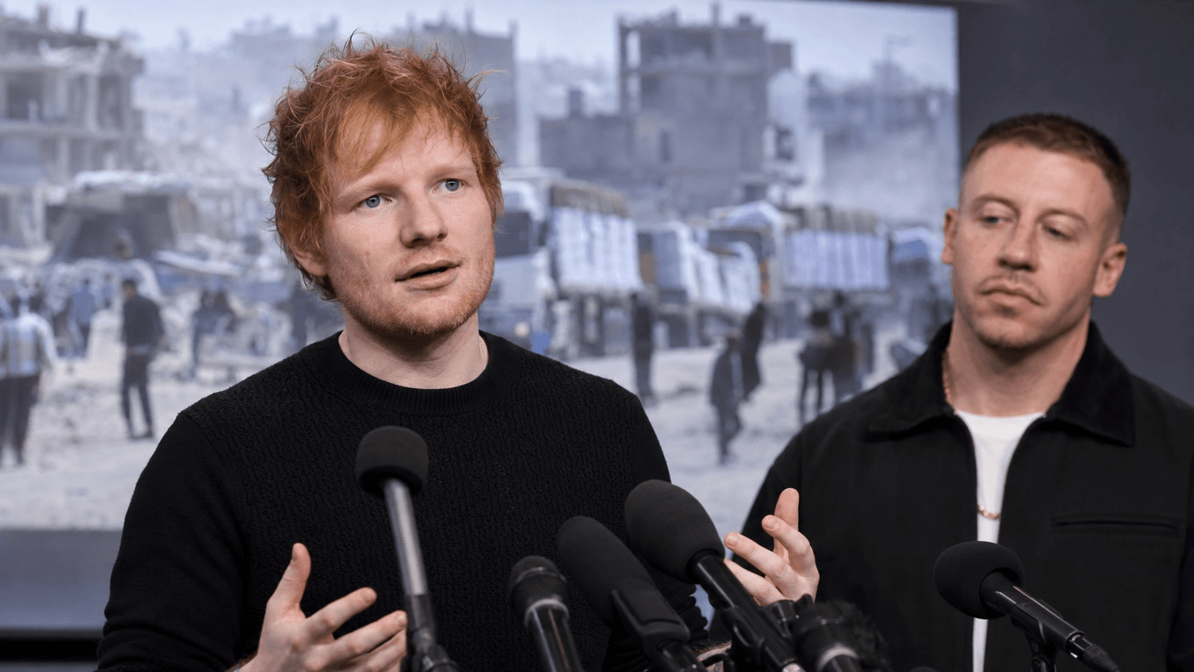 Ed Sheeran, Binasag ang Katahimikan: “Hindi Makatwiran” ang Pagtrato sa Gaza—Pero Bakit Siya Humingi ng Tawad kay Macklemore?!
