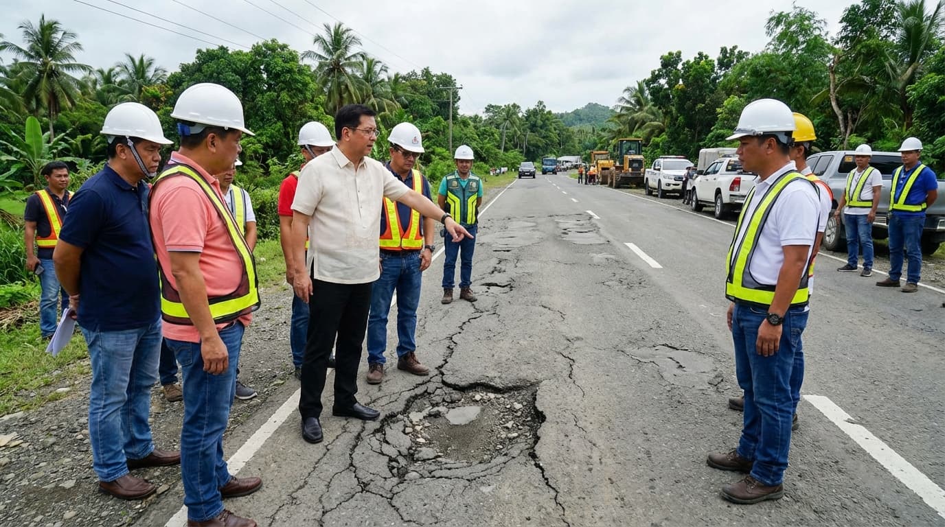 Dizon Bumisita sa Samar: Highway Ba'y Muling Nabuhay o Nagkunwaring Buhay Lang?!