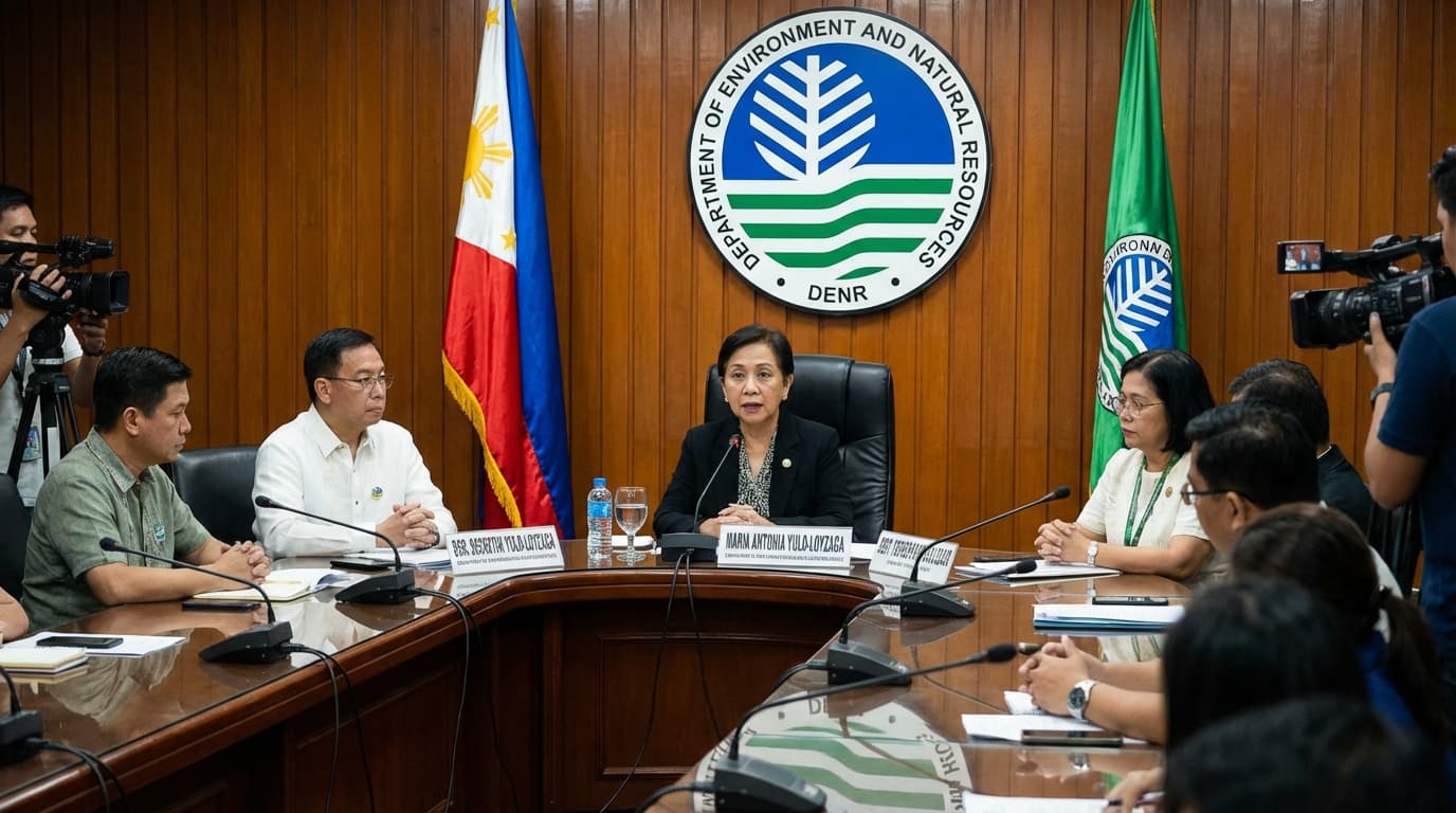 DENR Secretary Defends 'Self-Promotion' Amidst Public Scrutiny! Is it Just Us or is Something Fishy Here?