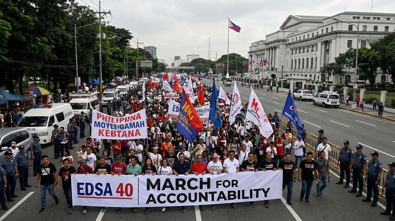 Trilyong Piso March, Nang-uudyok ng Publiko? Ang Tunay na Dahilan sa Likod ng Ika-40 Edsa Revolution!