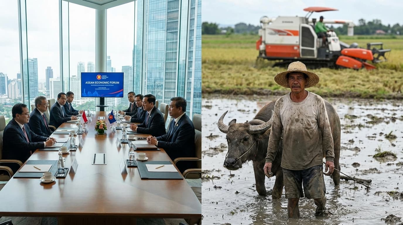 Asean Economic Growth, Nararamdaman ba ng Magsasaka sa Bukid?! O Puro Lang Salita ng Malalaking Negosyante?