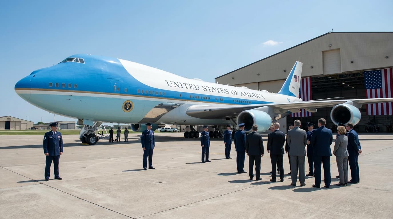 Naghahanda na ba ang Air Force One na Sumali sa 'Drag Race'? Bagong Kulay, Mas Mabilis Daw!