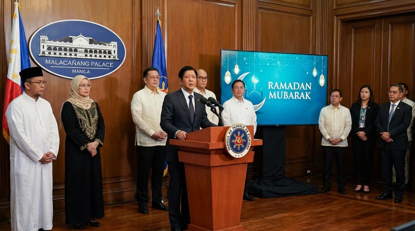 Si Marcos, Nagbigay-Bati sa Ramadan: Panalangin at Pagkakaisa, Ang Susi? O Baka Naman... Isa Lang na Papel?