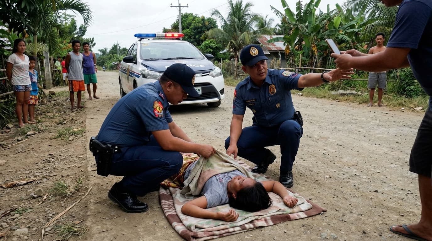 MGA PULIS SA CAGAYAN, NAGPUNYAGI SA PANGANAKAN SA KALSADA! NORMAL BA ITO O KABALIWAN?!