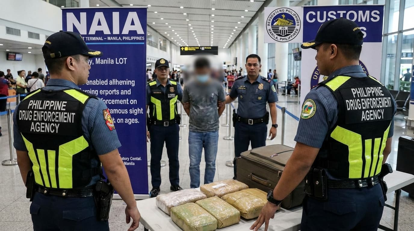 Aussie Drug Mule Caught at NAIA: Akala Niya Safe Siya Sa Pinas?! 😱