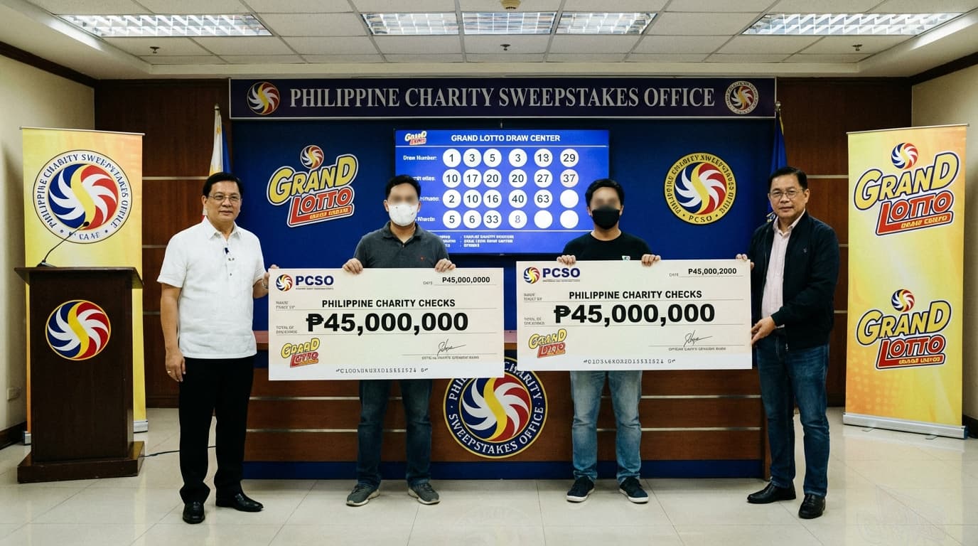 Dalawang Swerteng Pinoy, Naghati sa P45M Jackpot - Naka-isip Ba Sila ng Galing o Nagkataon Lang?!