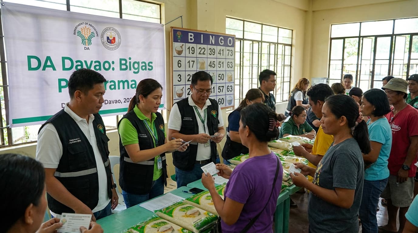 Bumili ng Bigas na Parang Naglalaro ng Bingo? Ang Bagong Programa ng DA sa Davao, Nakakagulat!