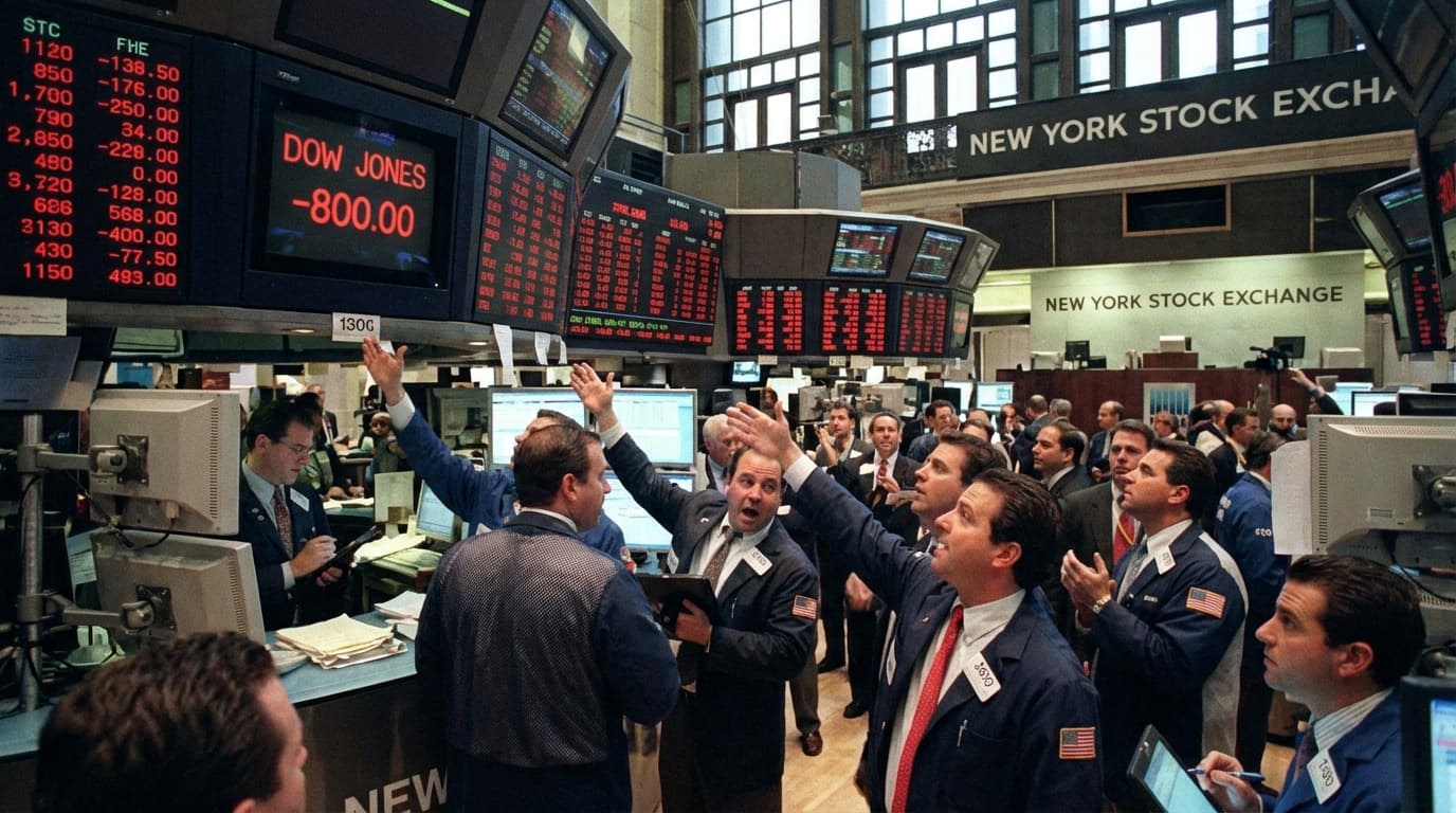 Nanginig ang Wall Street! AI at Taripa, Nagpabagsak sa Merkado ng 800 Puntos! Ano ang Susunod?!