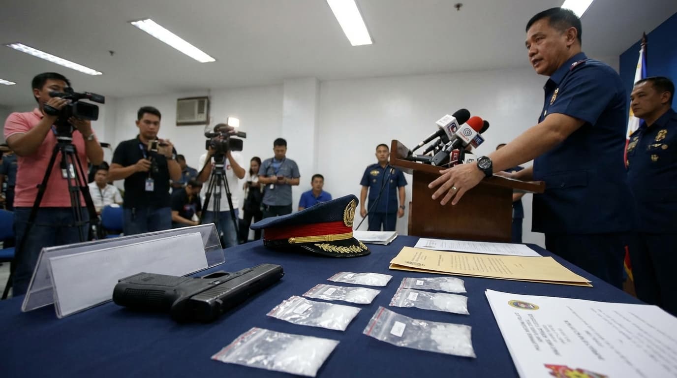 Taba ng Pulis, Baril, at Shabu: Suspek sa Hit-and-Run, Nahuli na! Ano Pa Kaya ang Nasa Kanyang Bulsa?!