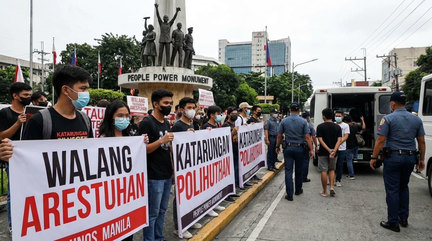 Mga Kabataan, Nag-WALK OUT sa EDSA? O Baka Naman Nag-PROTEST Lang Pero Na-ARESTO?! Ano ba Talaga Nangyari?!