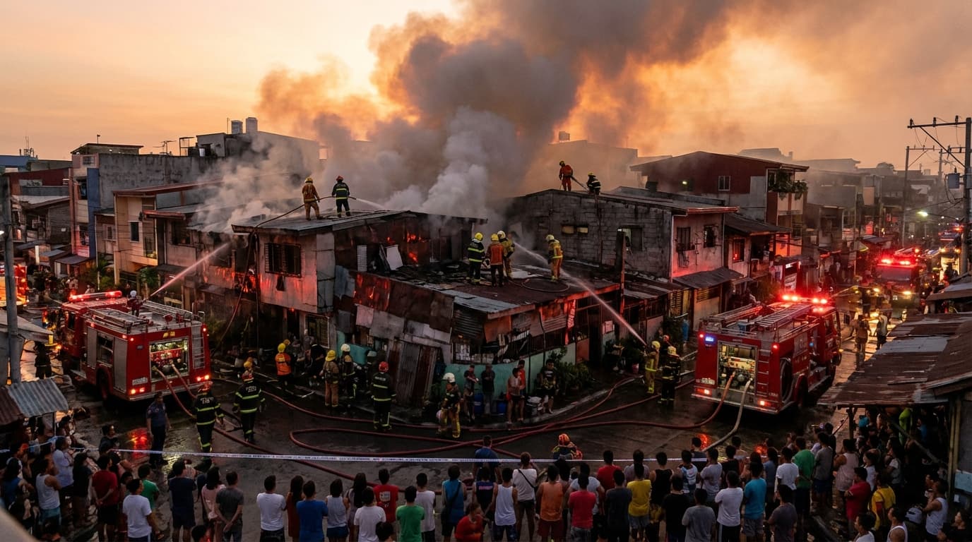 GRABE! Sunog sa Sta. Ana, umabot na sa 3rd alarm! Ano kaya ang susunod na mangyayari?!