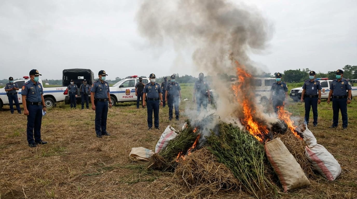 Shabu Pa More? P29.41M na Marijuana Sinunog ng Pulis! Ano Kasunod Nito?!