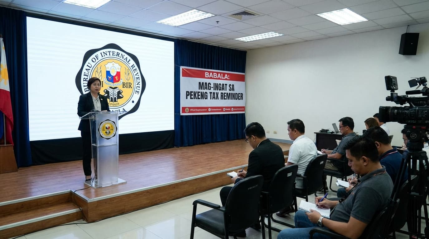 Nalolugi Ka Ba Sa Mga Pekeng Tax Reminder? Ang BIR, May Babala Para Sa'yo!
