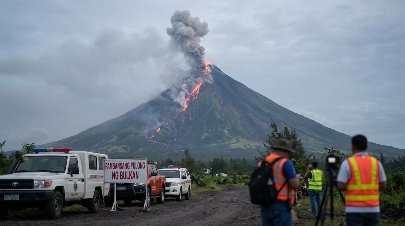BULKAN NG MAYON NAGPAPALAMON SA MGA TAO! 57 ARAW NA SIYANG NAGWAWALWAL, KELAN TITIGIL?!