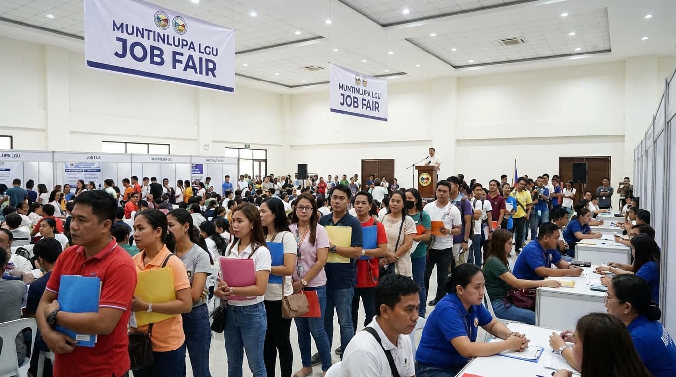 Muntinlupa, Nagbigay Trabaho sa Mahihirap! Pero Teka, Sino Talaga ang Nakikinabang?! 😱