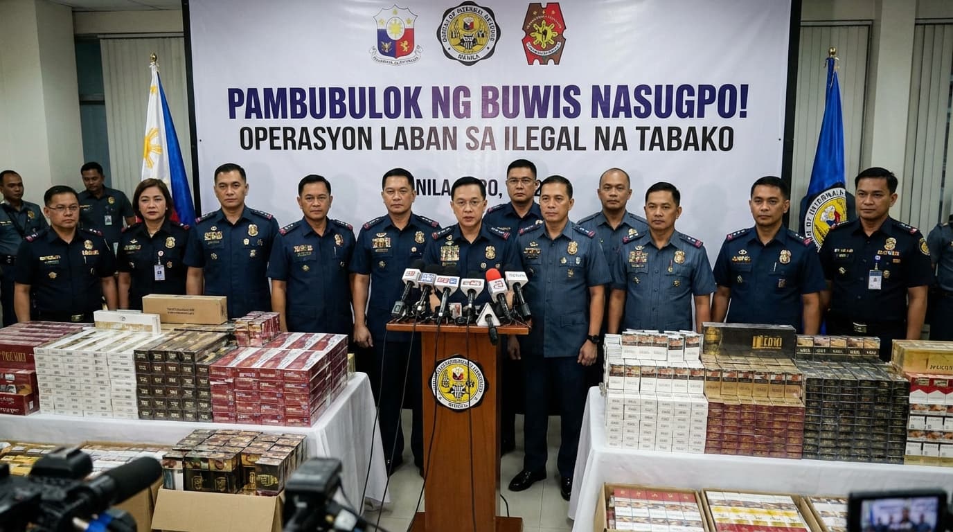 Pambubulok ng Buwis, Nasugpo! Mga Taba-Tabako sa Luzon, Tiklo sa Awtoridad!