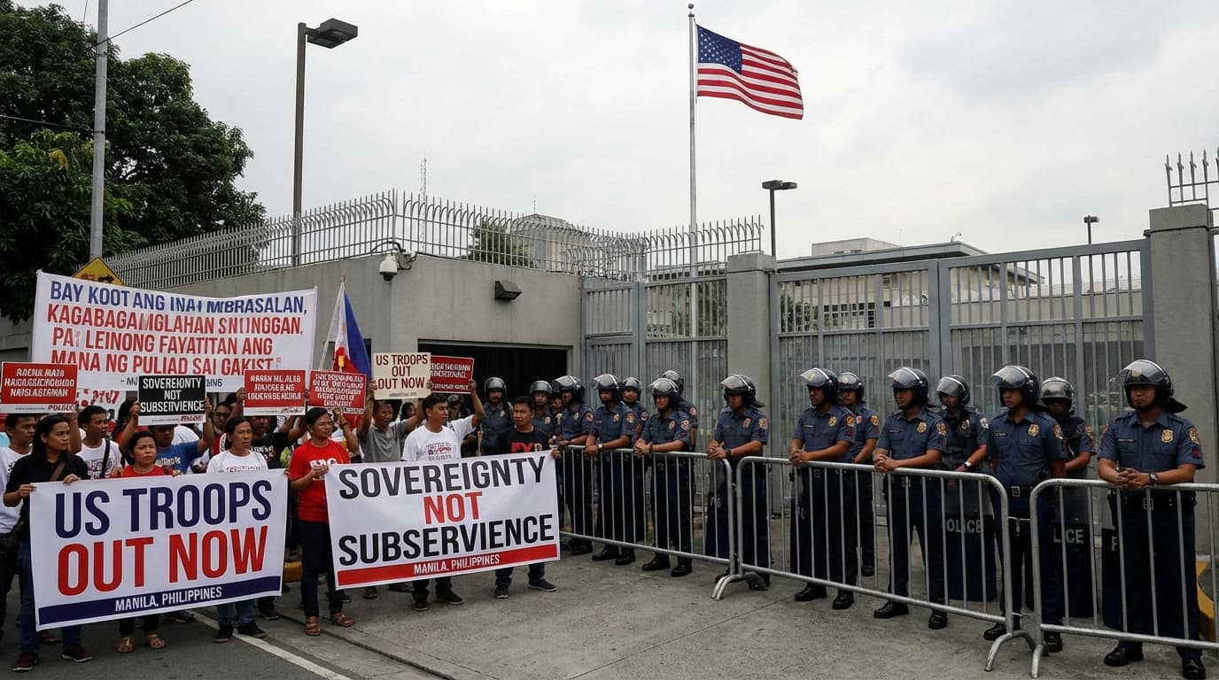 BABALA ng US Embassy: Magkaka-Rally Laban sa mga Amerikano?! Ano ang NAKAKAGULAT na Dahilan?!