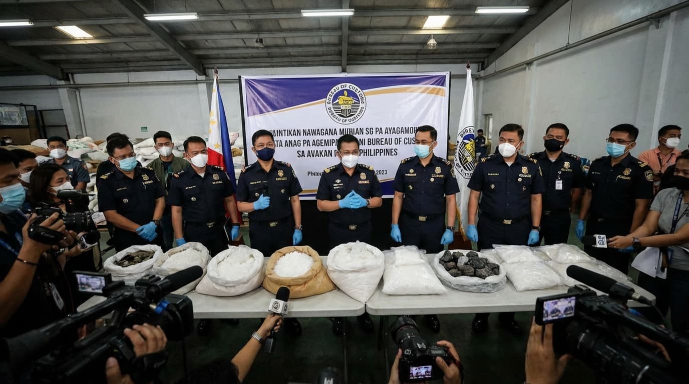 ¡P119 Milyong Shabu, Nakatago sa Kontra-Bato? Customs, Nagulat sa Lihim na Operasyon!