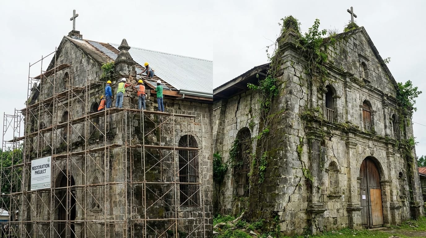 Mga Simbahang Minana, Magkaibang Buhay? Isa Binubuhay, Isa Nalalanta!