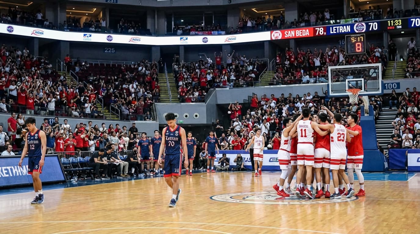 Huli Ka! Letran, Nalusaw sa San Beda! Talo na Naman, Walang Kwenta?