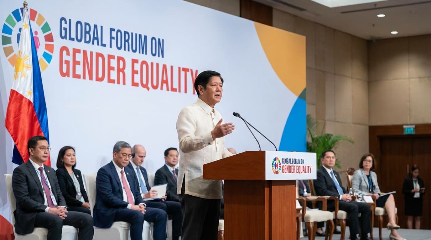 Marcos, Nag-a-appeal sa World Peace? O Baka Gutom Lang Talaga sa Papuri?