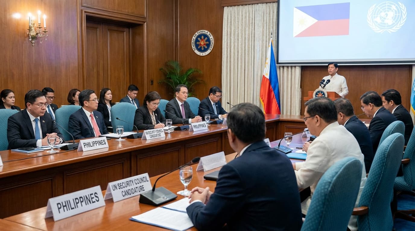 Si Marcos Jr. ba ang Sagot? Pambansang Pila sa UN Council, Kaya Ba Talaga Natin?! π΅π