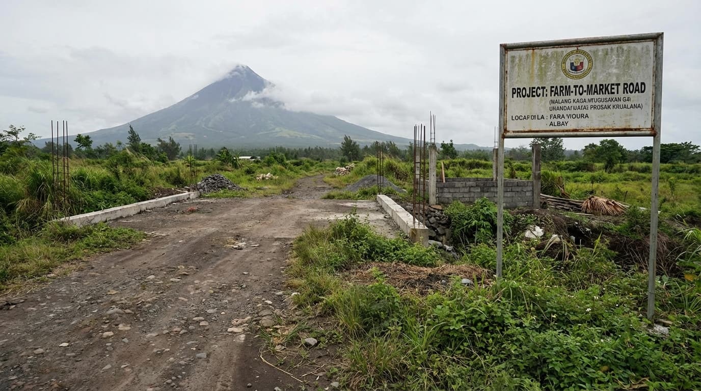 Puro Kwarta ang Napunta sa 'Ghost Farm-to-Market Road' sa Albay? Imbestigahan na Yan!