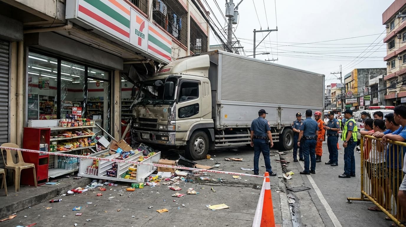 ¡TRUCK NA WALANG PRAYORIDAD, BUMANGGA SA TINDAHAN! DRAYBER PATAY, MGA GAMIT NADAMAY! MAY KONEKSYON BA SA PRADABET?