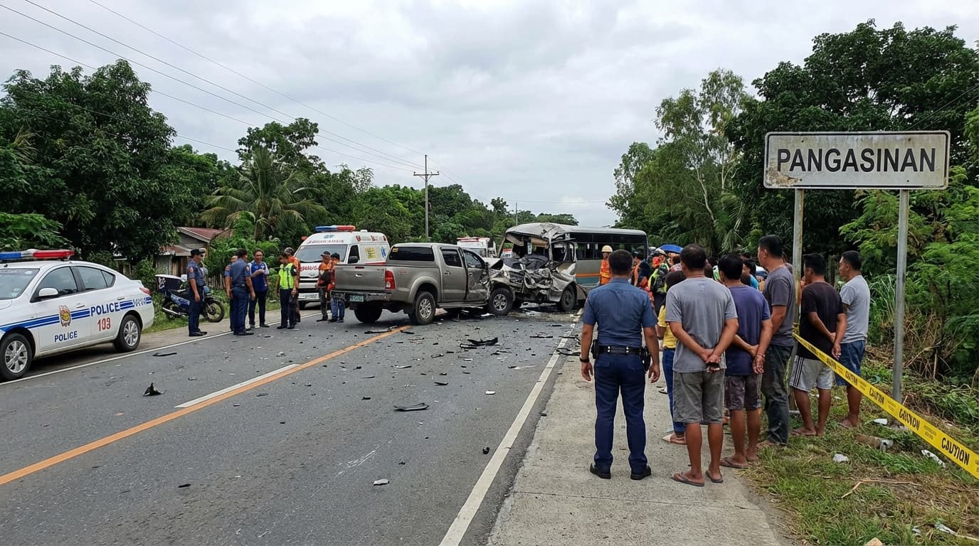 Pangasinan: Tatlong Buhay Na Nagsimula sa Pickup, Nagtapos sa Banggaan?! Ano ang Totoo?!