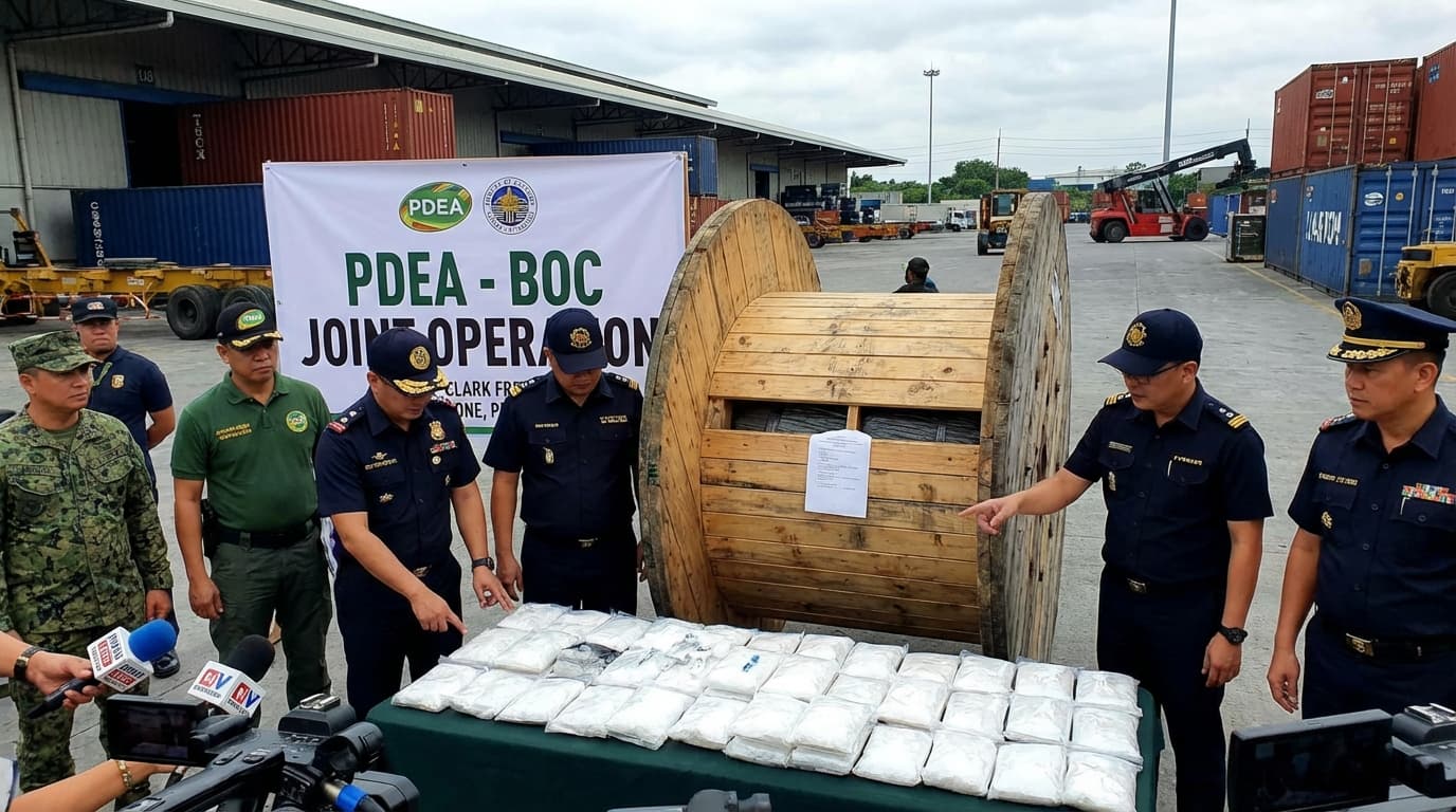¡Cable Spool na Puno ng Droga? 30.8M Halaga ng Ketamine, Nasabat sa Clark! Ano ang Susunod na Kababalaghan?
