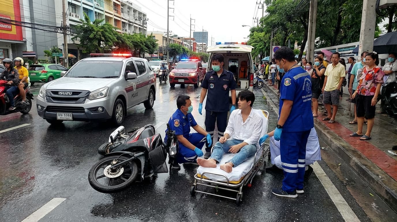 Ohm Pawat, Nahuli Ka Sa Isang Aksidente?! Ang Tunay na Nangyari!
