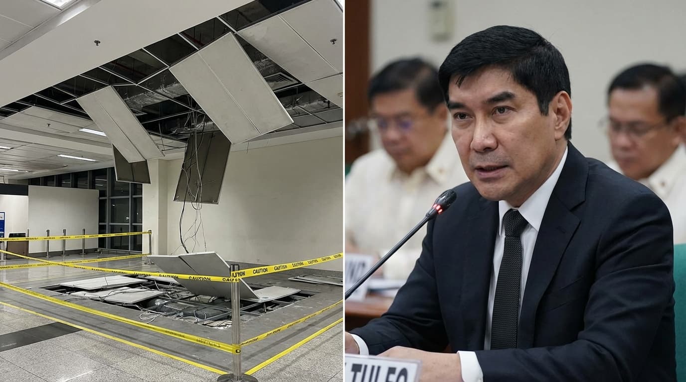 NAIA Bumagsak ang Kisame, Pero Si Tulfo Mas Stress Sa 'Safety Response'?! Ano Ba Talaga?! 😱