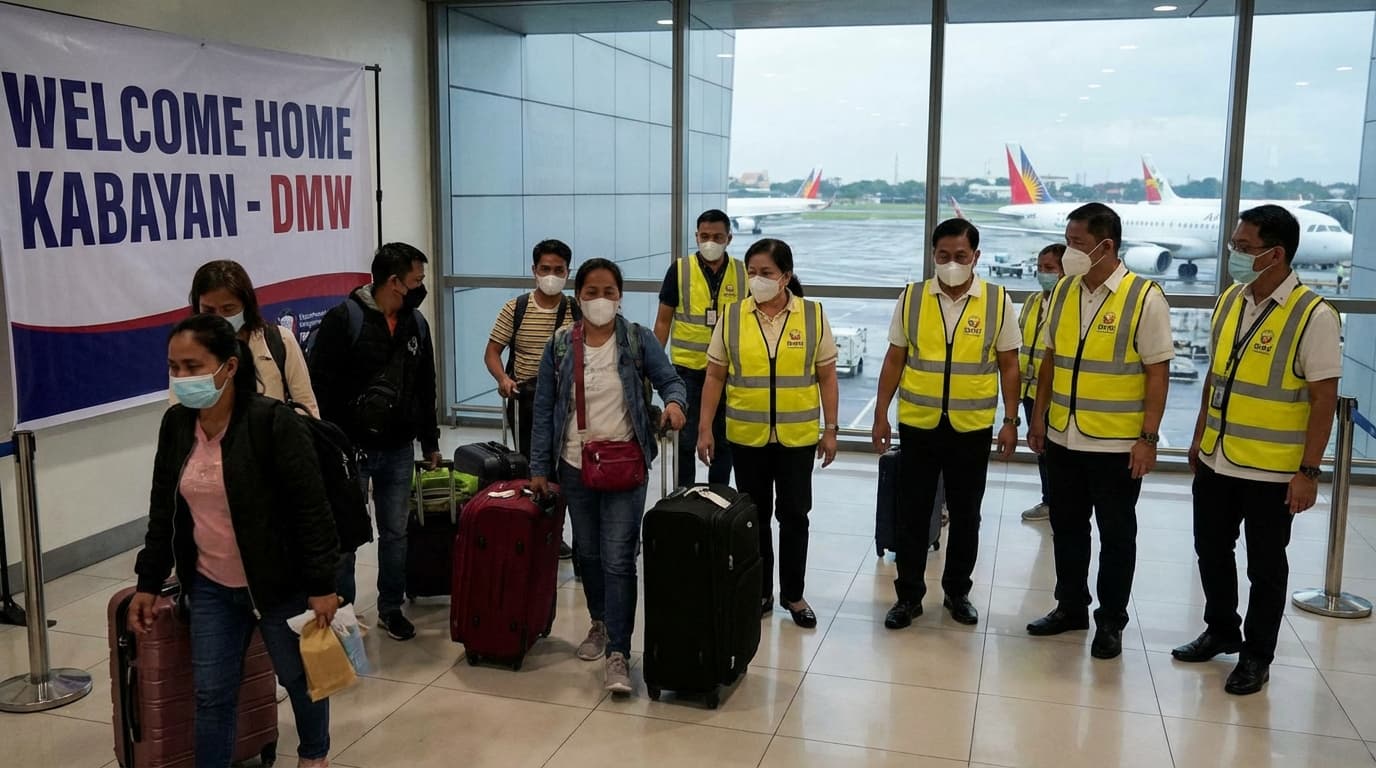 Mga Pinoy sa Qatar, PAUWI NA! Gawa ng Giyera o... may mas malalim pa?! 🇶🇦🇵🇭