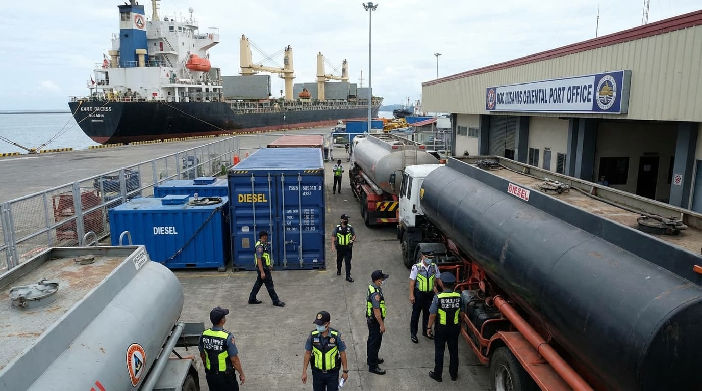 Diesel na nagkakahalaga ng P41.1-M, nasabat sa Misamis Oriental! Ano ang lihim ng mga smuggler?!