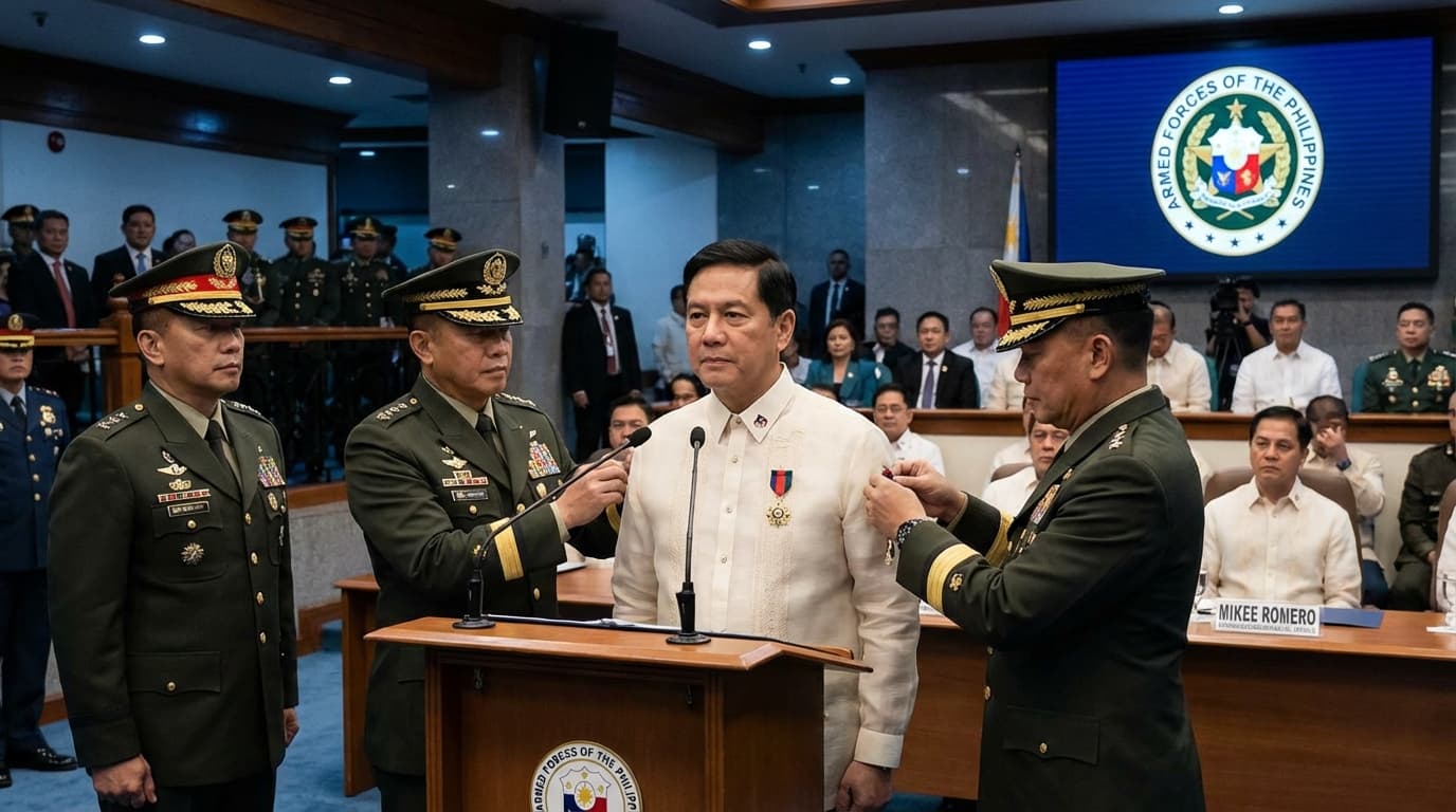 Militar na ba si Mikee Romero?! Ang Kakaibang 'Parangal' na Nagpapagulo sa Kongreso!