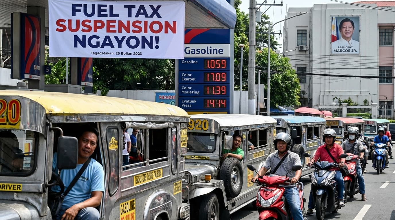 ¡Bongbong Marcos, Nagbaba ng Buwis sa Gasolina! Pero May 'Catch' Kaya Ito?! ⛽️