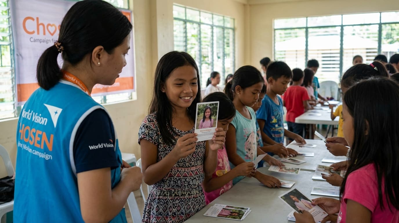 Mga Bata, Sila Na Ang Pumipili ng Sponsor? World Vision, Naglunsad ng 'Chosen' Campaign na Nakakagulat!