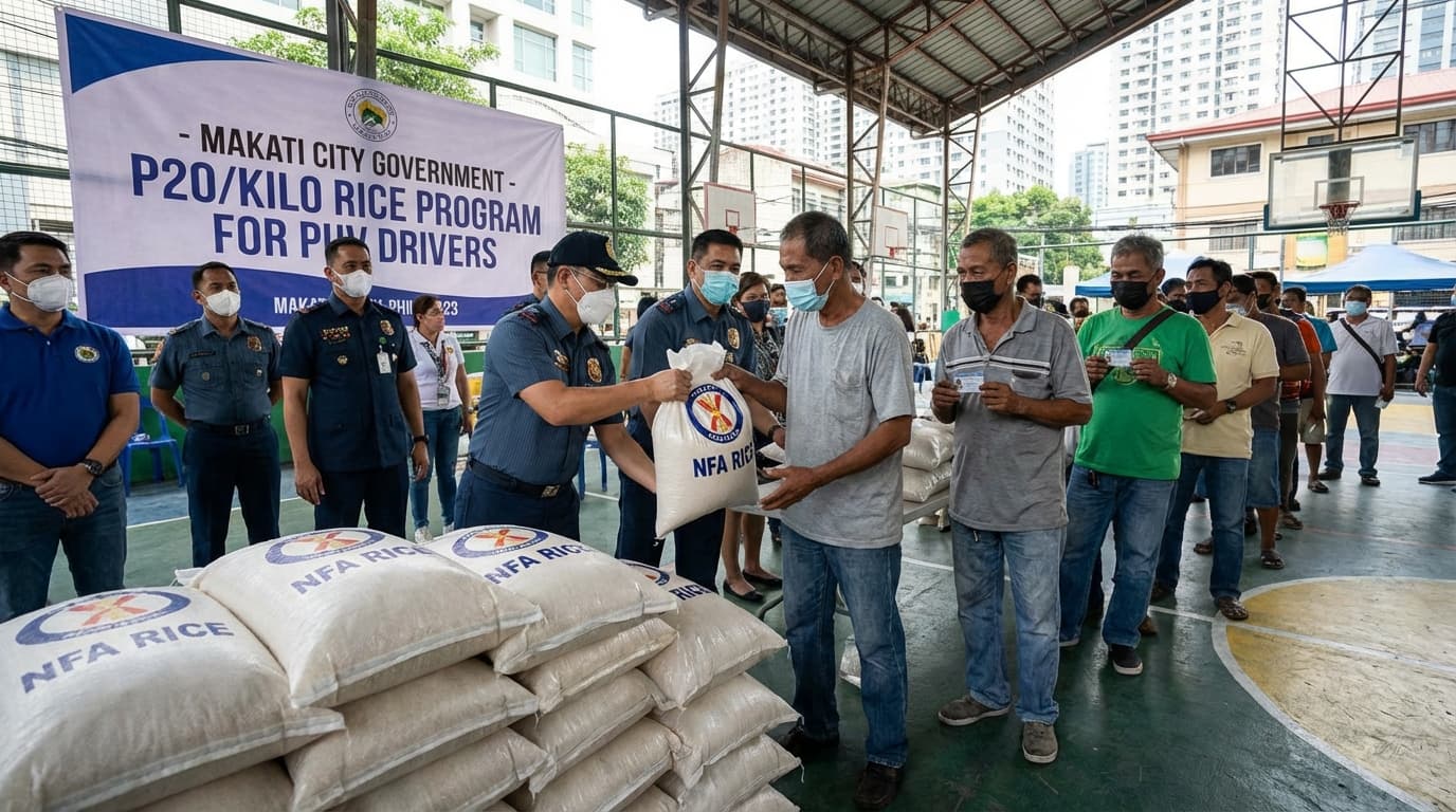 Makati, ba't biglang nag-ampon ng mga tsuper? Ang sikreto sa P20/kilo bigas, mabubunyag na!