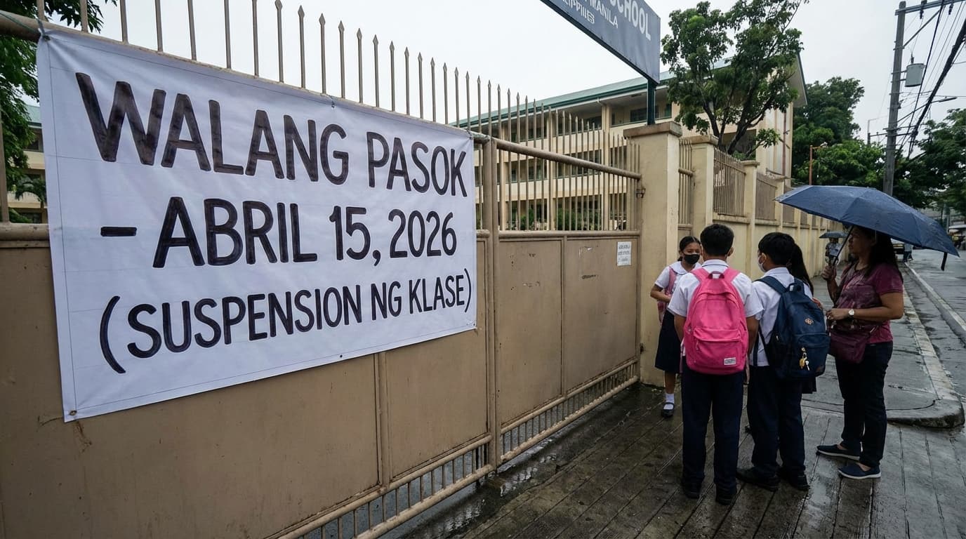 Nakalimutan Mo Na Ba ang Klase? Magkaka-suspensiyon Na Naman sa Abril 15, 2026! Ano Na?!