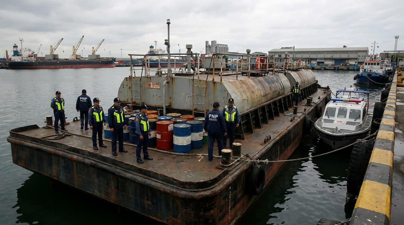 Barge na may P9.5M na langis, sino ang utak?! May kinalaman ba ang Pradabet dito?