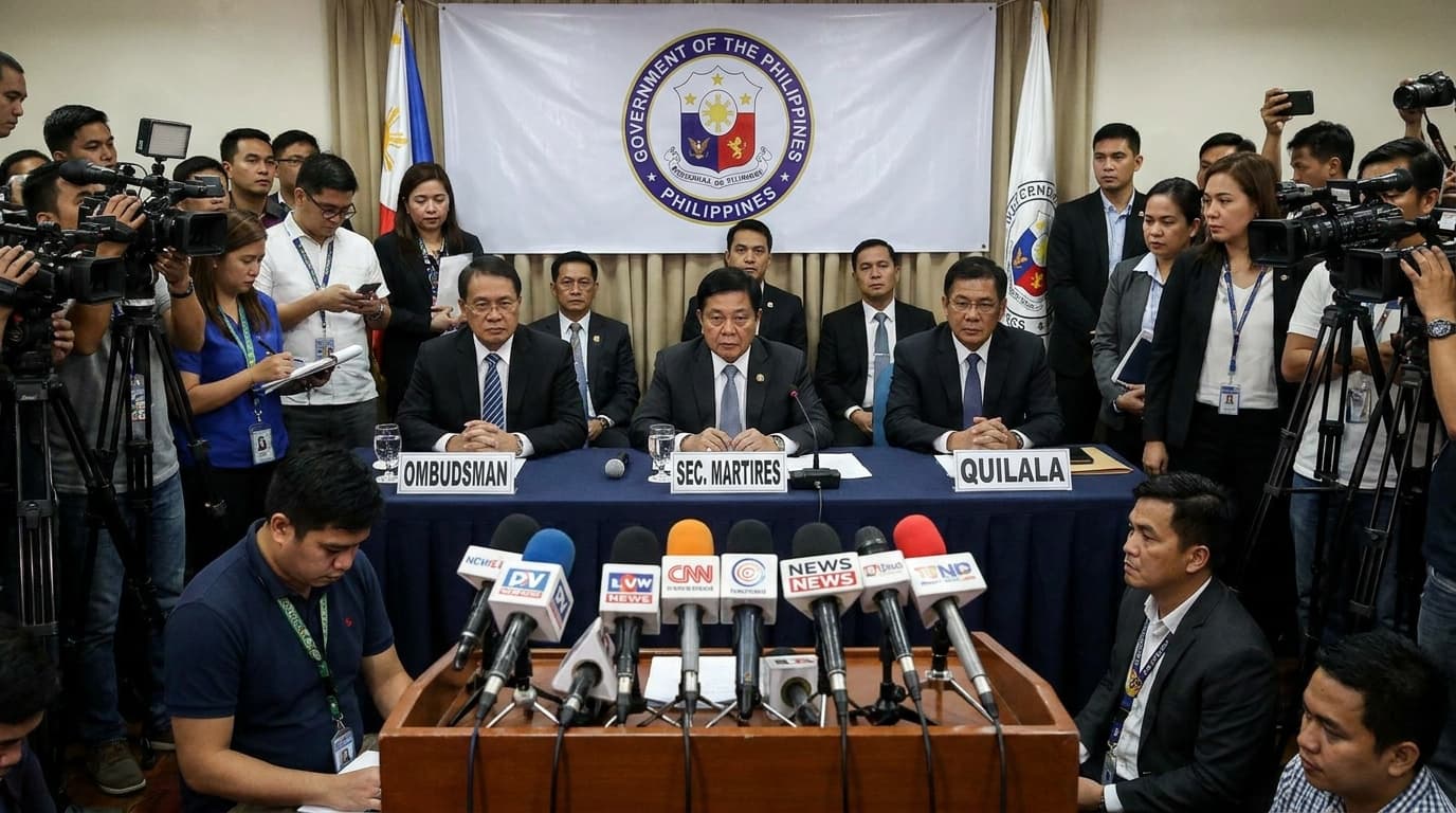 OMBUDSMAN, SI NASILIP NA! SEC. MARTIRES AT QUILALA, INIREKLAMO SA POSIBLENG KORAPSYON! MAGKAKATOTOO BA ANG CHISMIS?